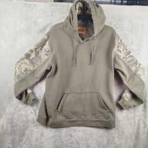 Venado‎ Hoodie Mens XL Olive Full Zip Concealed Carry Jacket Outdoor Pockets